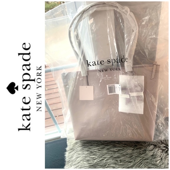 NWT Kate Spade genuine smooth leather tote - Picture 3 of 10
